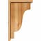 Ekena Millwork Newport Rough Sawn Corbel w/Backplate, Western Red Cedar, 8"W x 12"D x 20"H COR08X12X20NEW01RWR - alternate 2